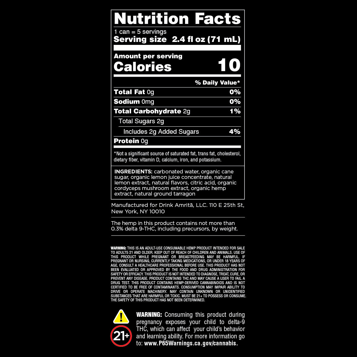 TARRAGON BITTER LEMON