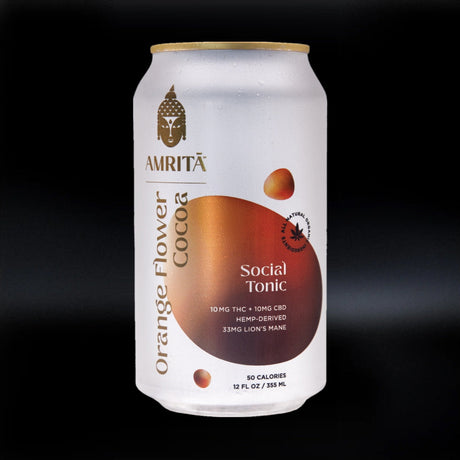 Orange Flower Cocoa 10MG THC can