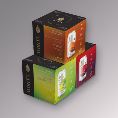 THC Starter Bundle three-flavor boxes